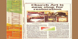 Church Art is new stop of restoration